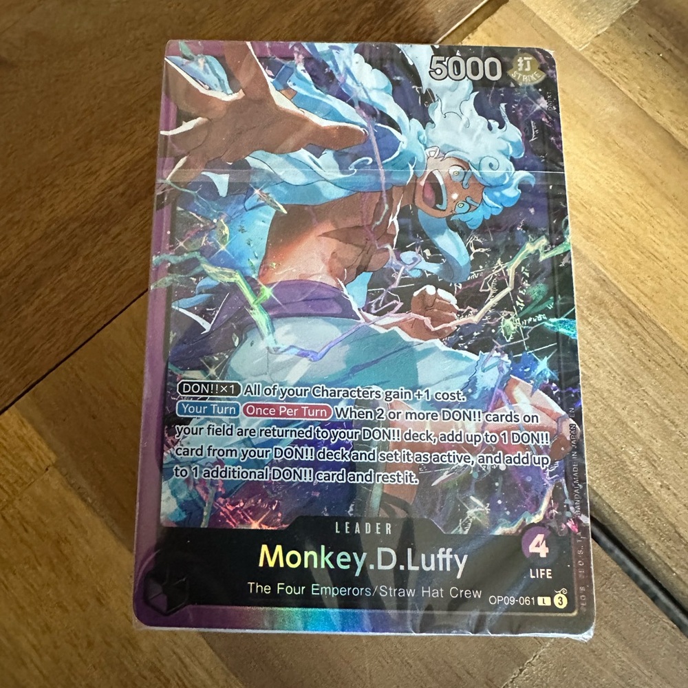 One Piece TCG Starter Deck 26 Purple/Black Monkey D Luffy Brick